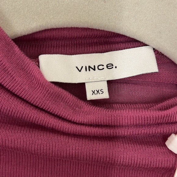 NWT Vince Mock Neck Top size XXS - Picture 2 of 5